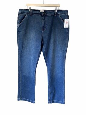 NWT Ocean + Coast Men’s‎ Big & Tall Jeans 5 Pockets Size 46 X 32 Relaxed Denim